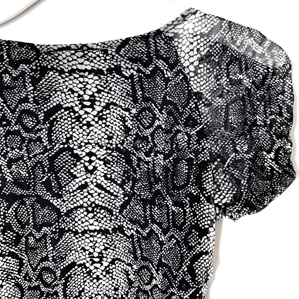 INC size S snake print top - Picture 12 of 12